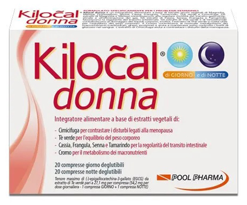 KILOCAL DONNA 40 COMPRESSE - Farmapanda Srl