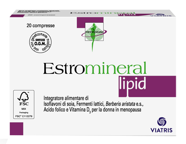 ESTROMINERAL LIPID 20 COMPRESSE - Farmapanda Srl