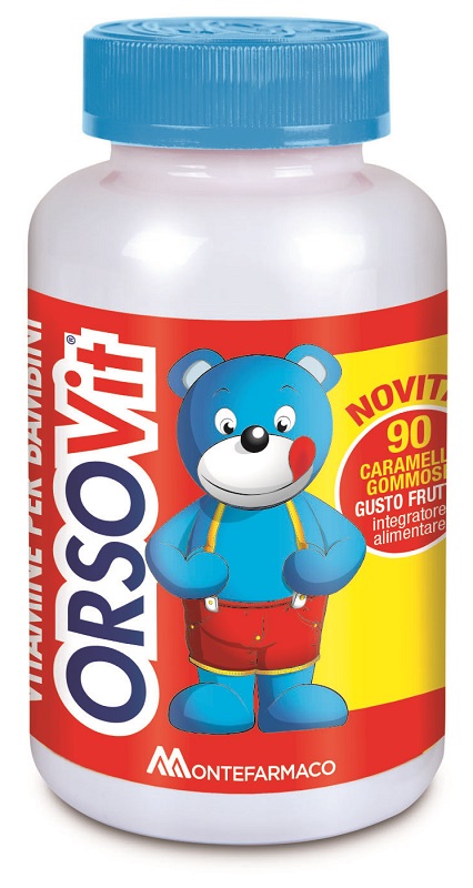 ORSOVIT CARAMELLE GOMMOSE 90 PEZZI - Farmapanda Srl