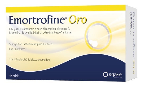 EMORTROFINE ORO 14 STICK 2 G - Farmapanda Srl