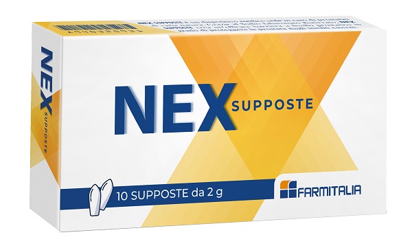 NEX SUPPOSTE 10 PEZZI DA 2 G - Farmapanda Srl