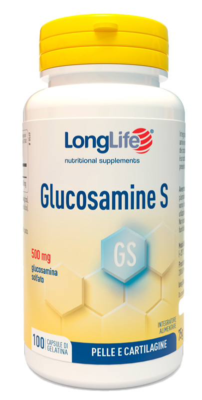 LONGLIFE GLUCOSAMINE S 100 CAPSULE DI GELATINA - Farmapanda Srl