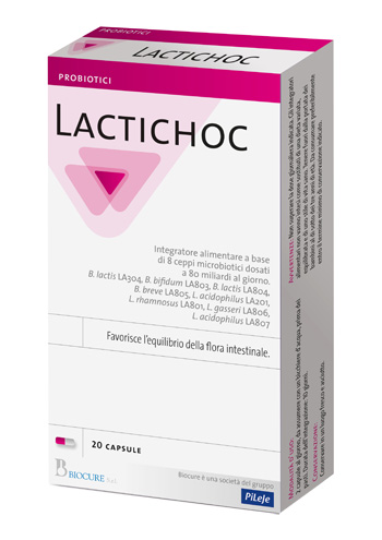 LACTICHOC 20 CAPSULE - Farmapanda Srl