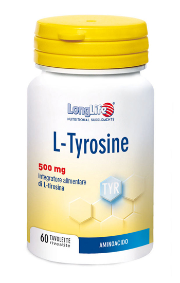 LONGLIFE L-TYROSINE 60 TAVOLETTE RIVESTITE DA 1,2 G - Farmapanda Srl