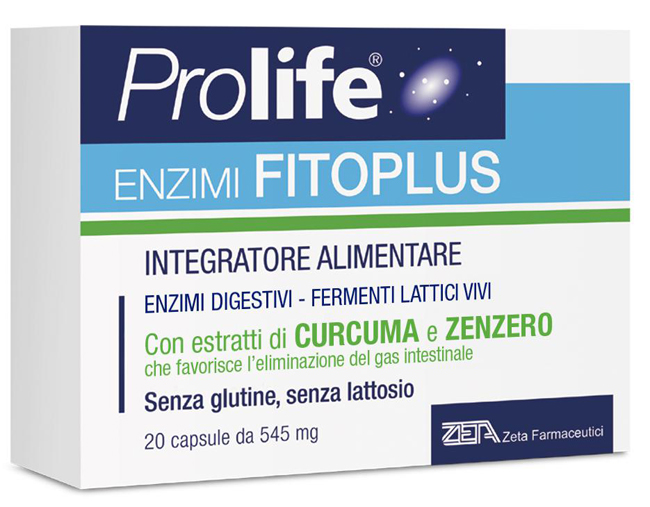PROLIFE ENZIMI FITOPLUS 20 CAPSULE - Farmapanda Srl