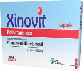 XINOVIT POLIVITAMINICO 30 CAPSULE DA 500 MG - Farmapanda Srl