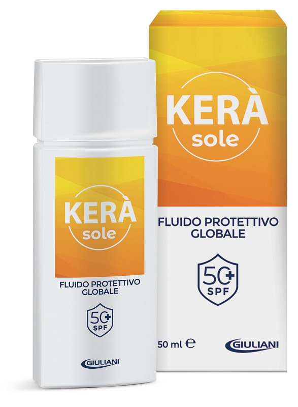 KERA' SOLE FLUIDO PROTETTIVO GLOBALE SPF 50+ 50 ML - Farmapanda Srl