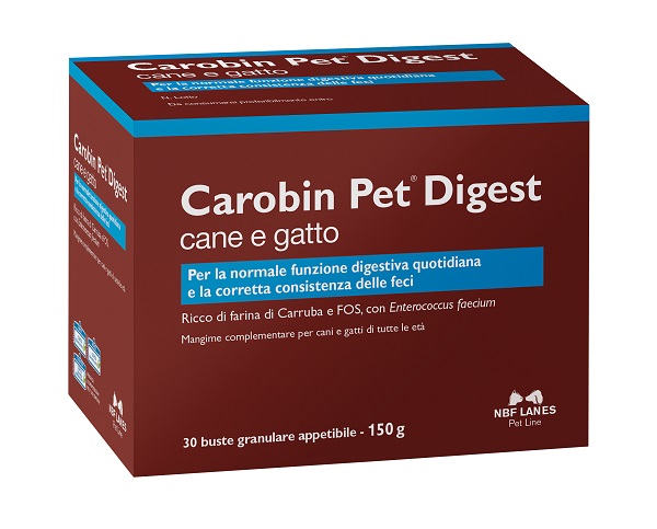CAROBIN PET DIGEST GRANULARE 30 BUSTE DA 5 G - Farmapanda Srl
