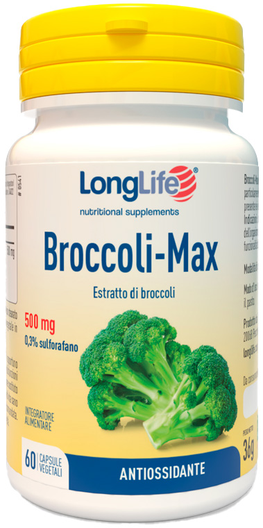 LONGLIFE BROCCOLI MAX 60 CAPSULE - Farmapanda Srl
