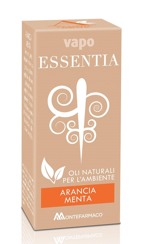 VAPO ESSENTIA ARMONIA ARANCIA MENTA OLIO ESSENZIALE 10 ML - Farmapanda Srl