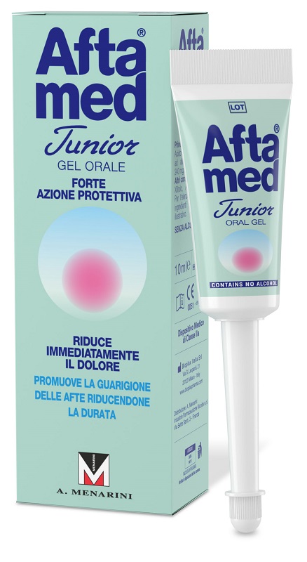 GEL AFTAMED JUNIOR ACIDO IALURONICO 10 ML - Farmapanda Srl