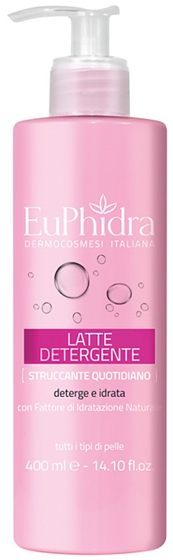 EUPHIDRA LATTE DETERGENTE STRUCCANTE QUOTIDIANO 400 ML - Farmapanda Srl