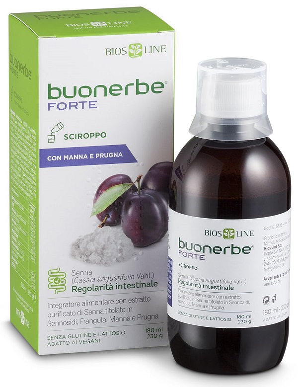 BUONERBE FORTE SCIROPPO 180 ML - Farmapanda Srl