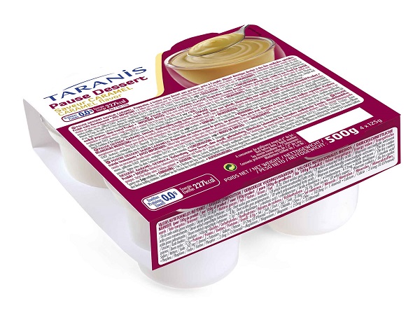 TARANIS PAUSA DESSERT CARAMELLO 4 X 125 G - Farmapanda Srl