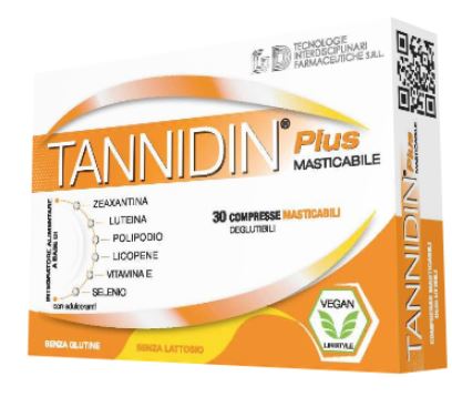 TANNIDIN PLUS 30 COMPRESSE MASTICABILI - Farmapanda Srl