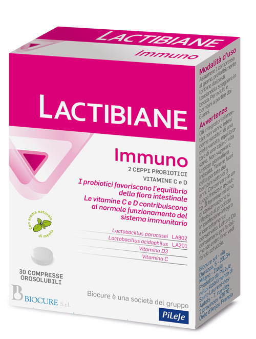 LACTIBIANE IMMUNO 30 COMPRESSE - Farmapanda Srl