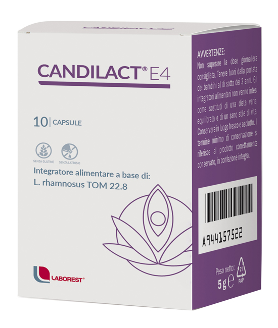 CANDILACT E4 10 CAPSULE - Farmapanda Srl