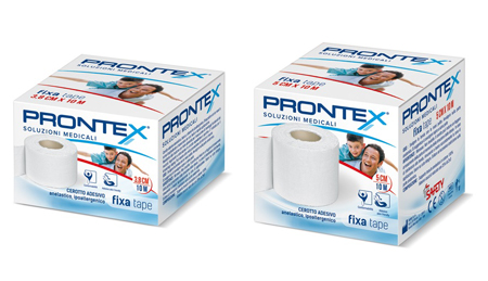 BENDA IN COTONE PRONTEX FIXA TAPE M 10 X 3,8 CM BIANCO - Farmapanda Srl