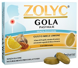 ZOLYC GOLA MIELE/LIMONE SENZA ZUCCHERI 36 PASTIGLIE - Farmapanda Srl