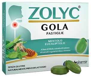 ZOLYC GOLA MENTOLO/EUCALIPTO 36 PASTIGLIE - Farmapanda Srl