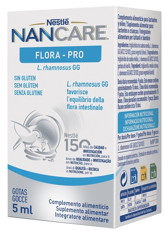 NANCARE FLORA PRO GOCCE 5 ML - Farmapanda Srl