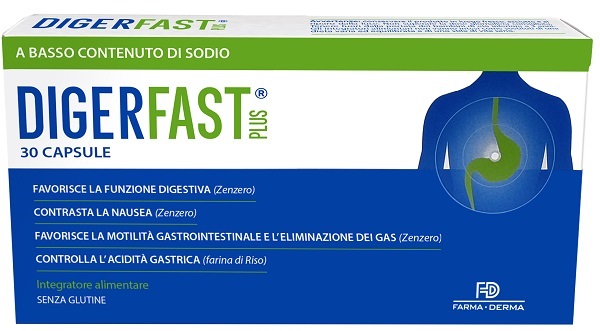 DIGERFAST PLUS 30 CAPSULE - Farmapanda Srl