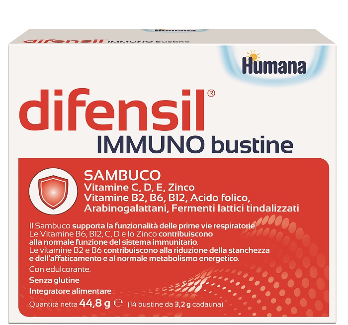 DIFENSIL IMMUNO BUSTINE 14 BUSTINE - Farmapanda Srl