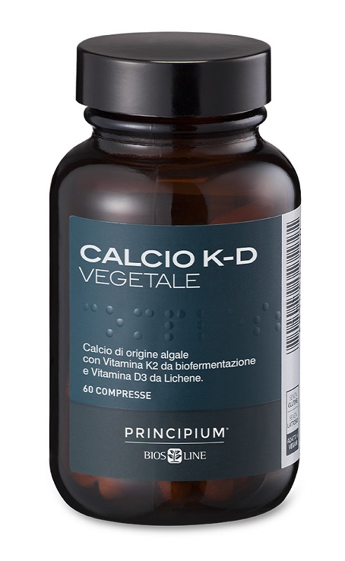 PRINCIPIUM CALCIO K D VEGETALE 60 COMPRESSE - Farmapanda Srl