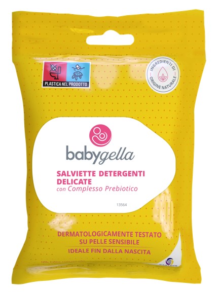 BABYGELLA PREBIOTIC SALVIETTINE 15 PEZZI - Farmapanda Srl