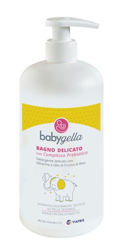 BABYGELLA PREBIOTIC BAGNO DELICATO 250 ML - Farmapanda Srl