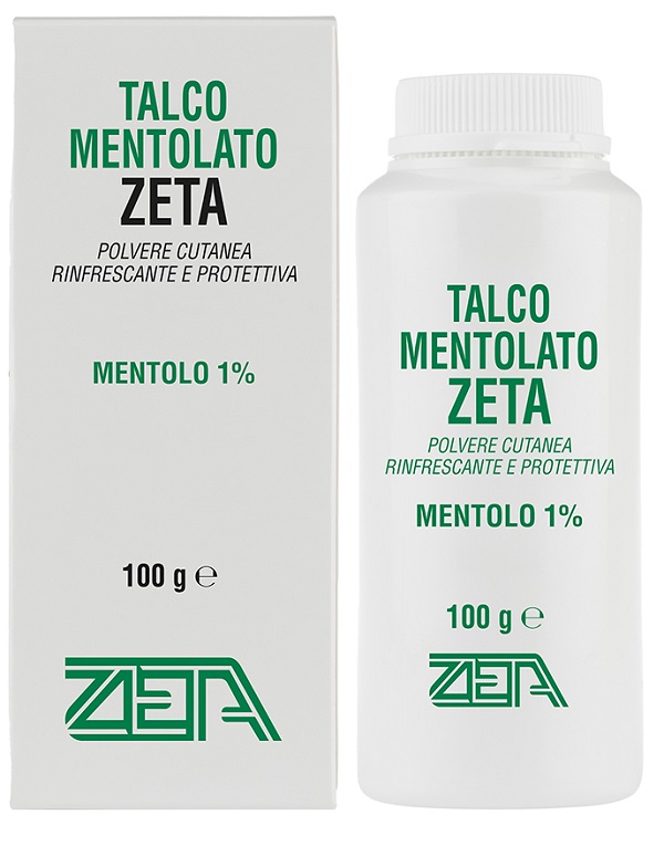 TALCO MENTOLATO ZETA 100 G - Farmapanda Srl