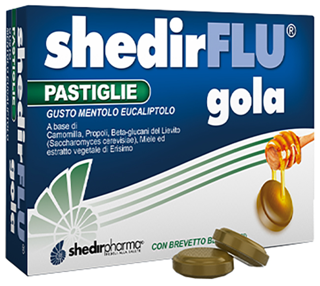 SHEDIRFLU GOLA MENTOLO/EUCALIPTO 36 PASTIGLIE - Farmapanda Srl