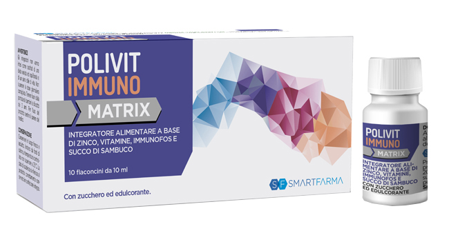 POLIVIT IMMUNO MATRIX 10 FLACONCINI DA 10 ML - Farmapanda Srl