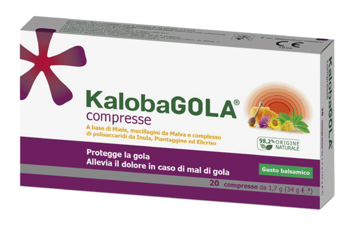 KALOBAGOLA 20 COMPRESSE BALSAMICO - Farmapanda Srl