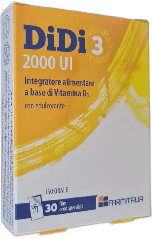 DIDI3 2000 UI 30 FILM ORODISPERSIBILI - Farmapanda Srl