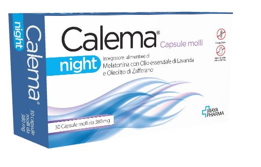 CALEMA NIGHT 30 CAPSULE MOLLI - Farmapanda Srl