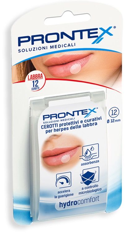 PRONTEX HYDROCOMFORT HERPES 12 PEZZI - Farmapanda Srl