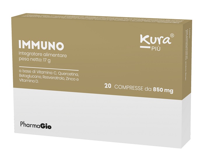KURA PIU' IMMUNO 20 COMPRESSE - Farmapanda Srl