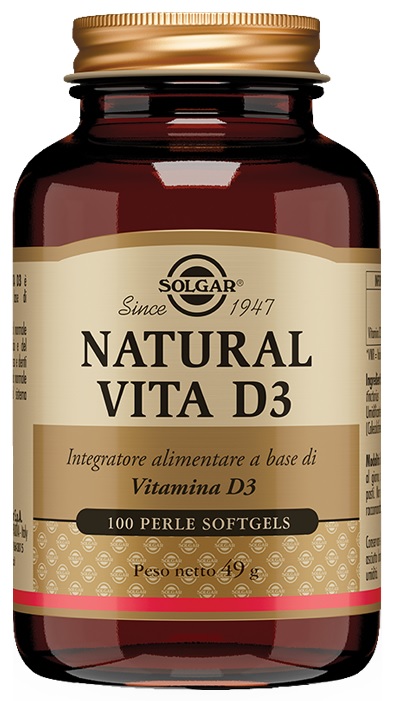 NATURAL VITA D3 100 PERLE - Farmapanda Srl