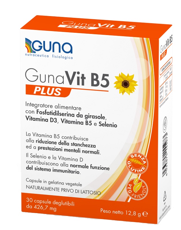 GUNAVIT B5 PLUS 30 CAPSULE - Farmapanda Srl