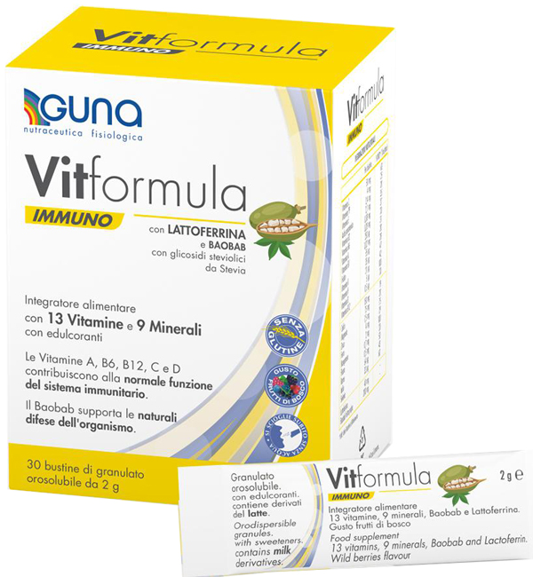 VITFORMULA IMMUNO 30 STICK DA 2 G - Farmapanda Srl