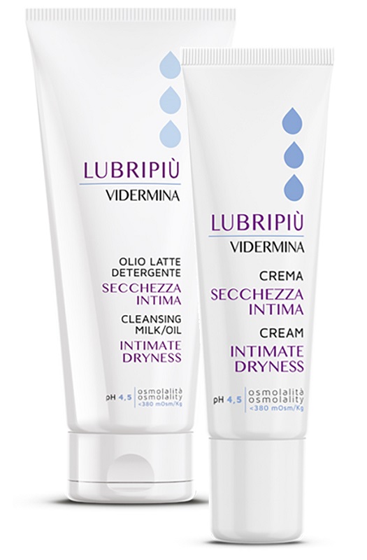 VIDERMINA LUBRIPIU' OLIO LATTE 200 ML + CREMA LUBRIFICANTE 30 ML - Farmapanda Srl