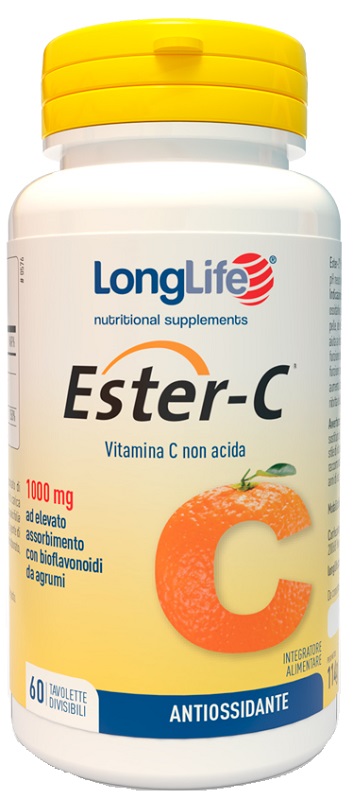 LONGLIFE ESTER C 1000MG 60 TAVOLETTE - Farmapanda Srl