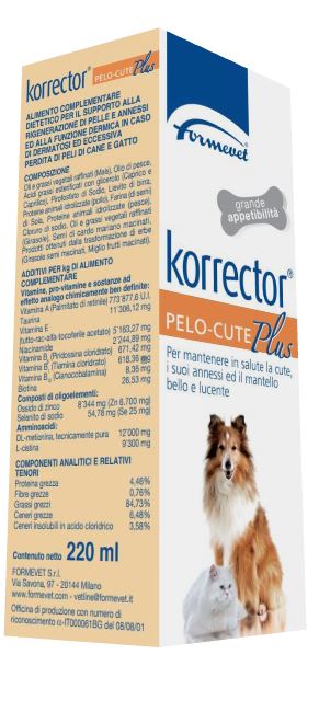 KORRECTOR PELO CUTE PLUS 220 ML - Farmapanda Srl