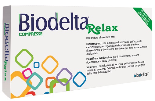 BIODELTA RELAX 30 COMPRESSE - Farmapanda Srl