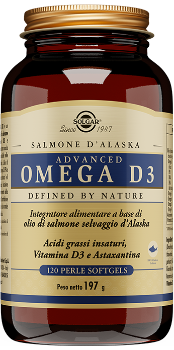 ADVANCED OMEGA D3 120 PERLE SOFTGEL - Farmapanda Srl