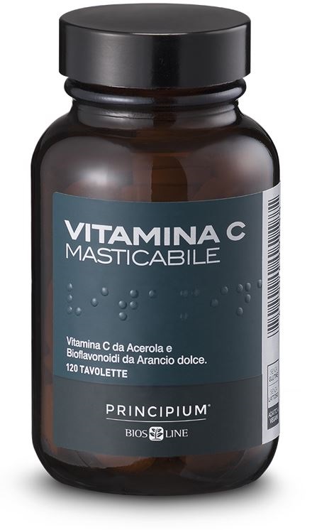 PRINCIPIUM VITAMINA C MASTICABILE 120 TAVOLETTE - Farmapanda Srl