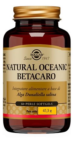 NATURAL OCEANIC BETACARO 60 PERLE - Farmapanda Srl