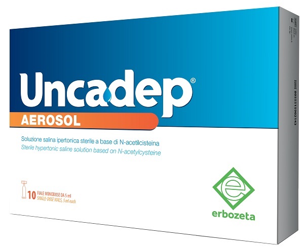 UNCADEP AEROSOL 10 FIALE MONODOSE DA 5 ML - Farmapanda Srl