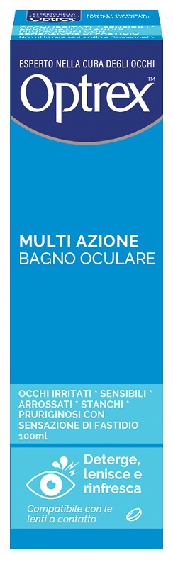 BAGNO OCULARE OPTREX MULTI AZIONE 100 ML - Farmapanda Srl